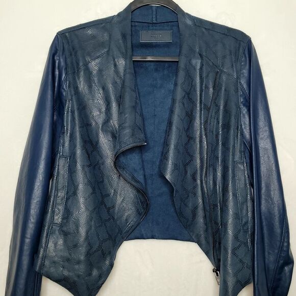 Blank NYC Sharona Snake Print Jacket Size Small - Picture 9 of 14